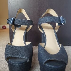 Michael Kors Denim Heeled Shoes